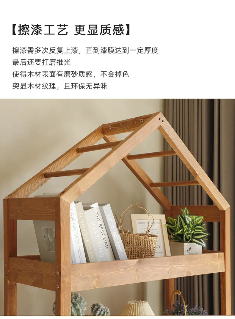 Garden Black Plant Stands Wooden Pots Shelf Patio Plant Stands Flower Outside Giardino Arredamento Esterno Terrace Furniture