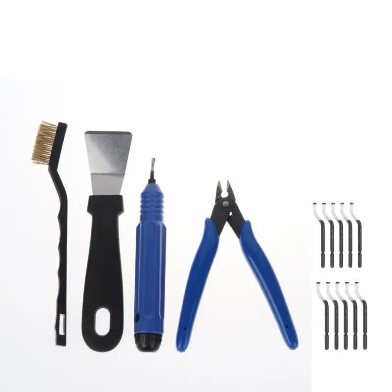3D Printing Tools Various Types Tools Scissors Cleaning Needles Tweezers Pliers Deburring Kits Universal 3D Printer Tools