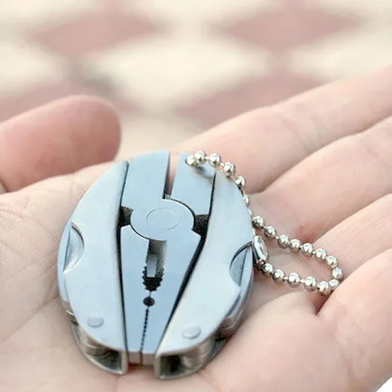 New·Stainless Steel Outdoor Portable Multitool Pliers Knife Keychain Screwdriver Tools Mini Pliers Herramientas Multi Tool