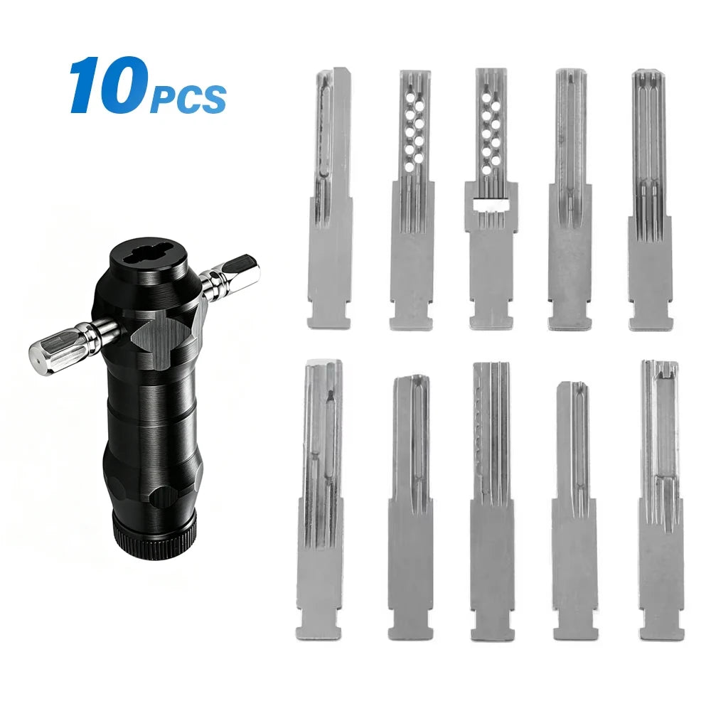 Professional Locksmith Tools Set Portable Lock Repair Tools Stainless Steel Hand Tools Kit For Locksmiths And Door Repair