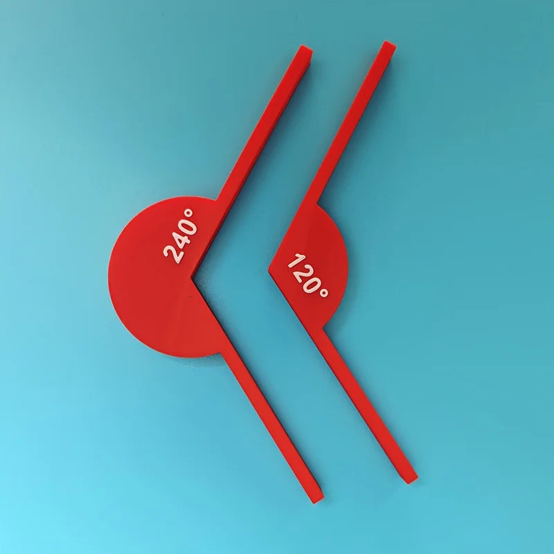 1 Set Teaching Tools, Math Supplies, Angle Tools, Geometric Angle Display Tools, Math Teaching Aids, Learning Tools