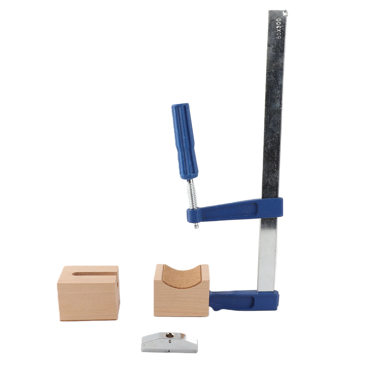 Guitar Bass Fretting Tool Fingerboard Fretboard Fret Press Tool with Wooden Blocks and Mini Wrench Luthier Tools Accessories Kit