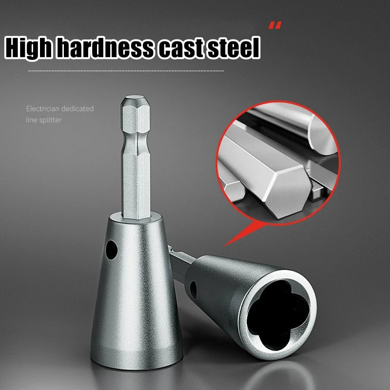Wire Twisting Tools Handle Electrician Quickly Twister Wire For Power Drill Drivers Twisted Twist Cable Device