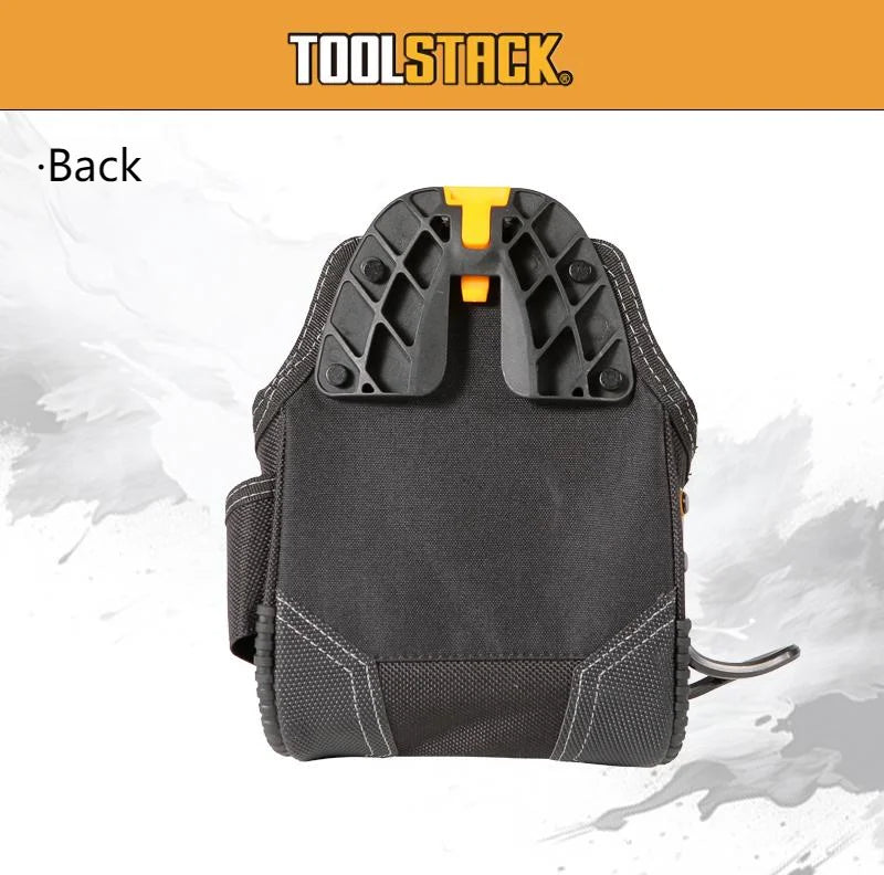 TOOLSTACK Mini Utility Toolkit Hammer & Screwdriver Waist Pouch Quick-Hook Service Kit Quality Hardwear Carpenter Work Tools Bag